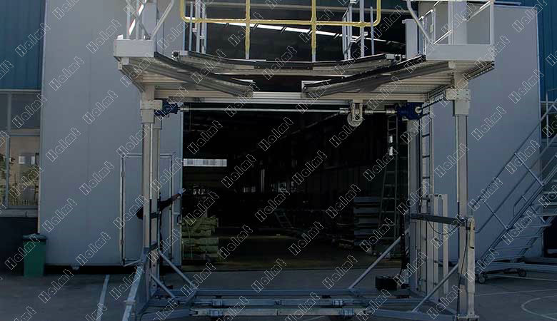 Train Front Access Platform