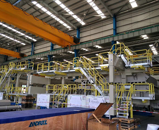 Pulp and Paper Machine Walkway