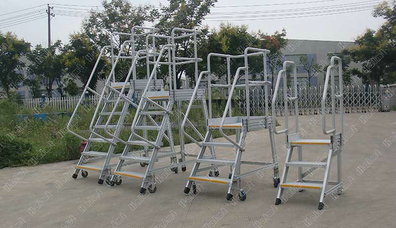 Aluminum Step Platform